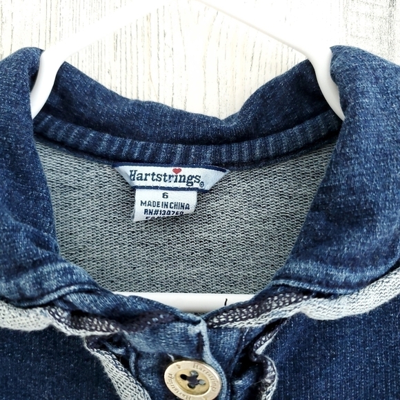 HARTSTRINGS Teired Denim Dress - Picture 5 of 5